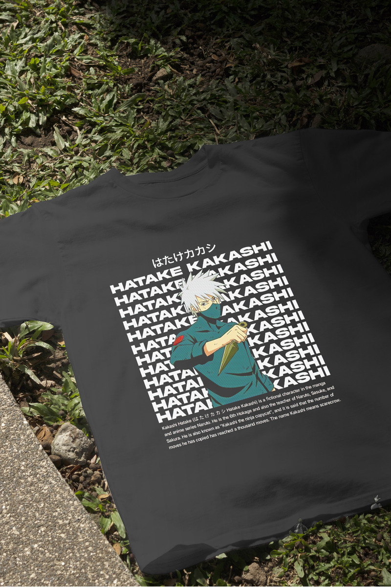 Remera: Hatake Kakashi 01 Memoestampados - Imagen 3