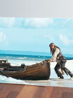 Cuadro Piratas Del Caribe 379 50x70 Mdf Memoestampados