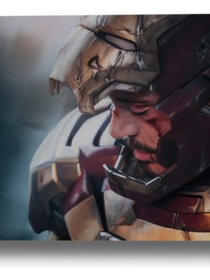 Cuadro Iron Man 377 50x70 Mdf Memoestampados