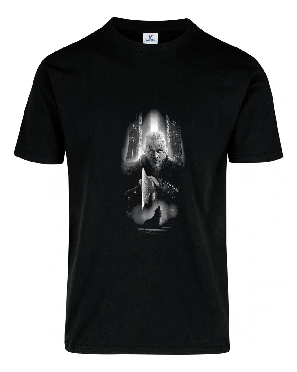 Remera: Vikingos Ragnar Memoestampados - Imagen 2