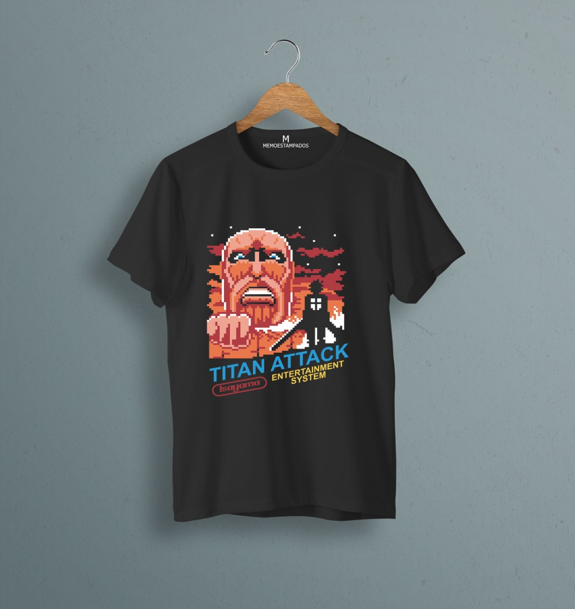 Remera: Titan Attack Nes Memoestampados - Imagen 5