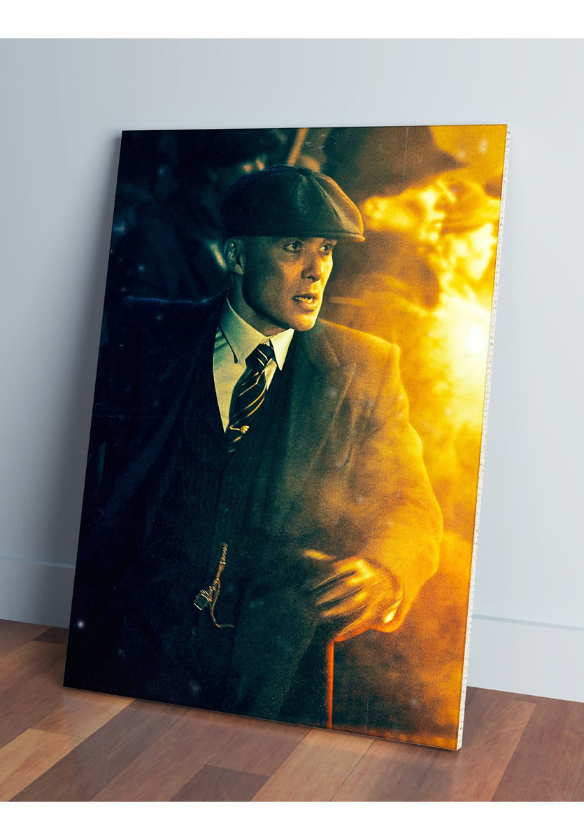 Cuadro Tommy Shelby 542 30x40 Mdf Memoestampados