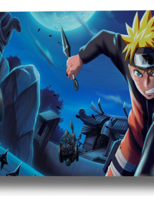 Cuadro Naruto 508 50x70 Mdf Memoestampados