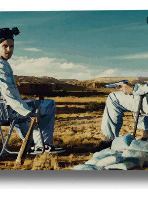 Cuadro Breaking Bad 548 50x70 Mdf Memoestampados