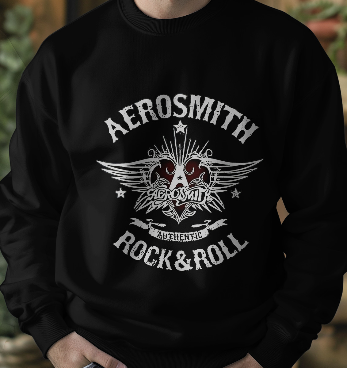 Buzo Aerosmith Rock & Roll Memoestampados - Imagen 3