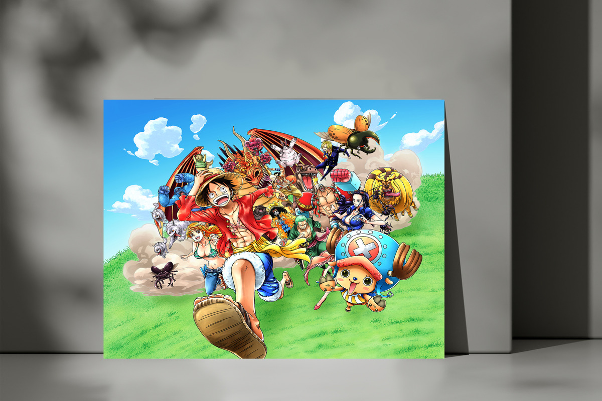 Cuadro One Piece Anime 62 70x100 Mdf Memoestampados - Imagen 3