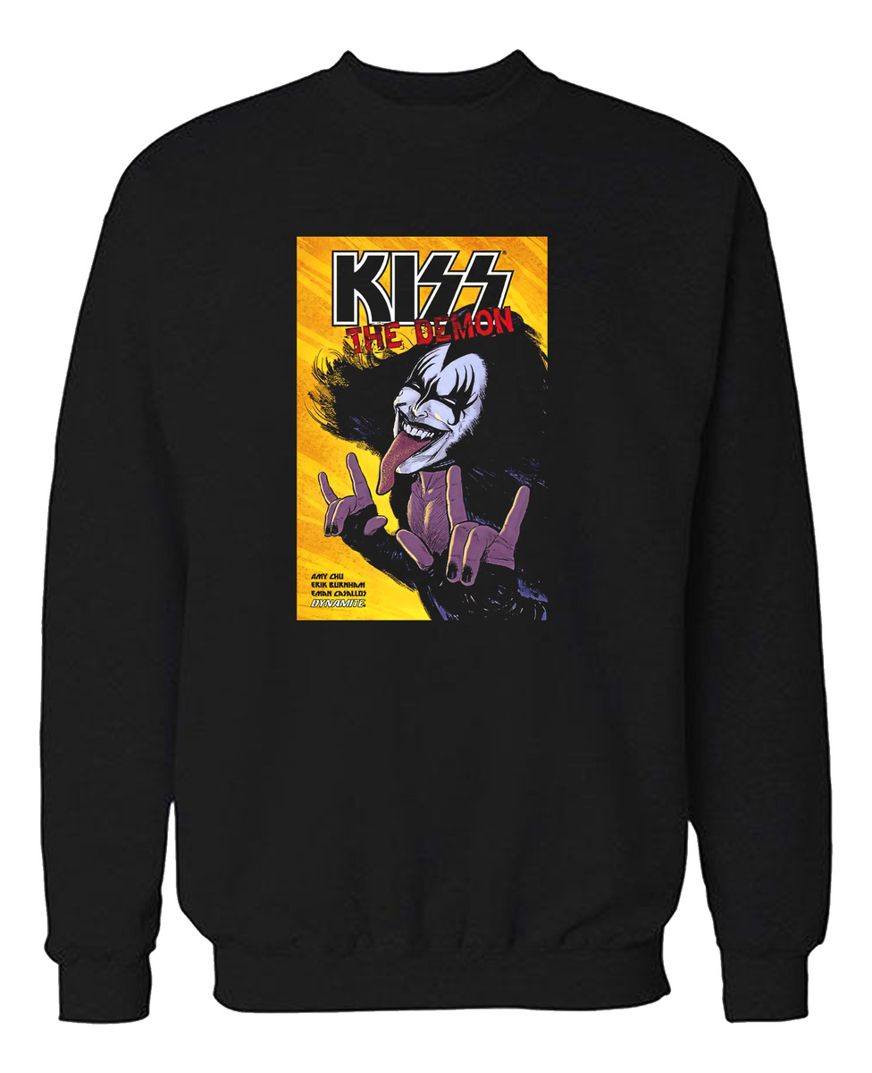 Buzo Kiss The Demon Memoestampados