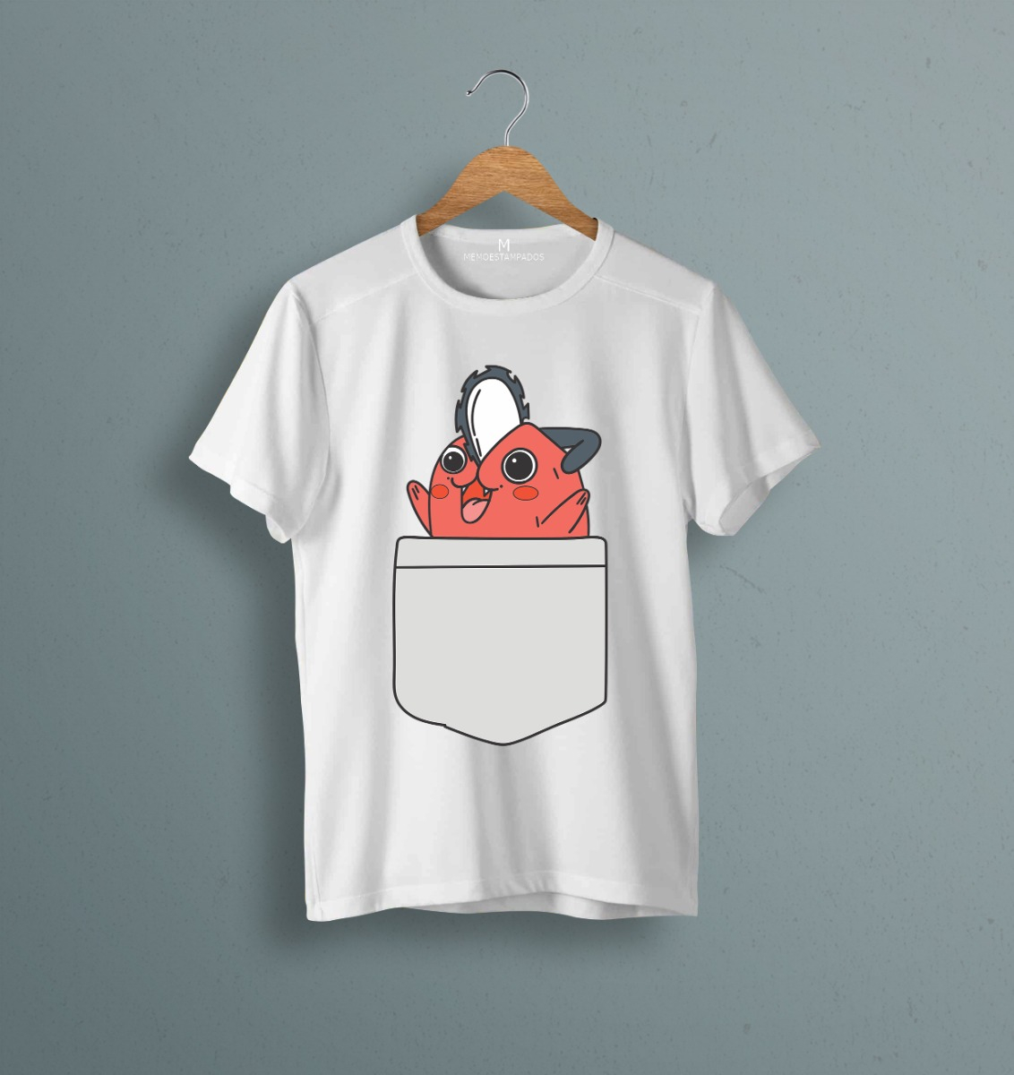 Remera: Pochita De Bolsillo Memoestampados - Imagen 23