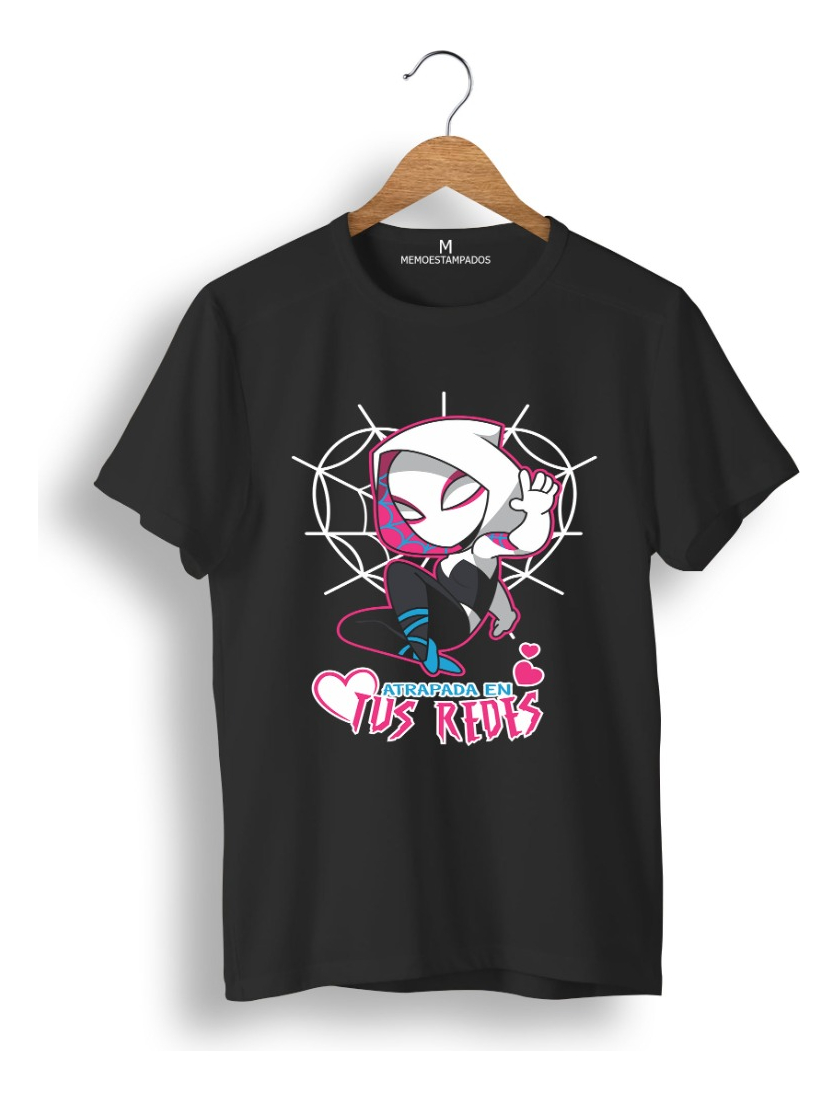 Remera Regalos San Valentin, Spider Love Precio Por 2 Uni - Imagen 8
