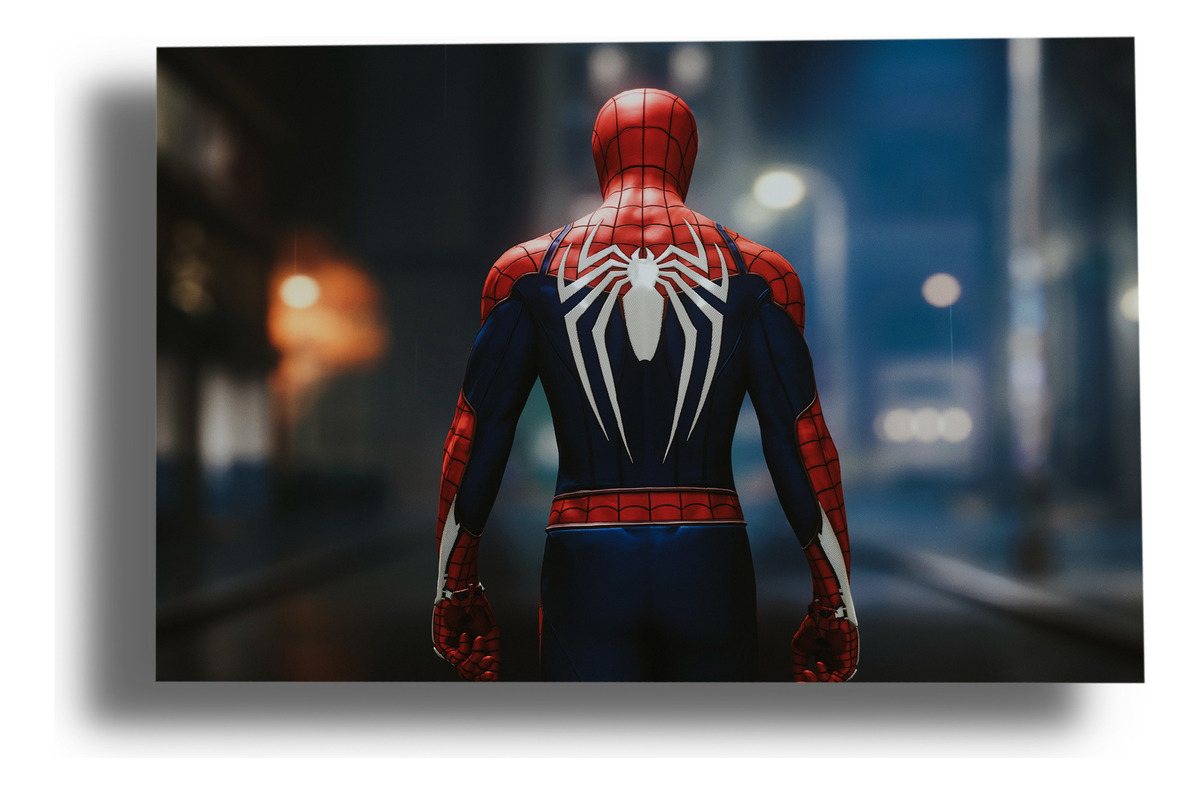 Cuadro 273 Spidermann 30x40 Mdf Memoestampados