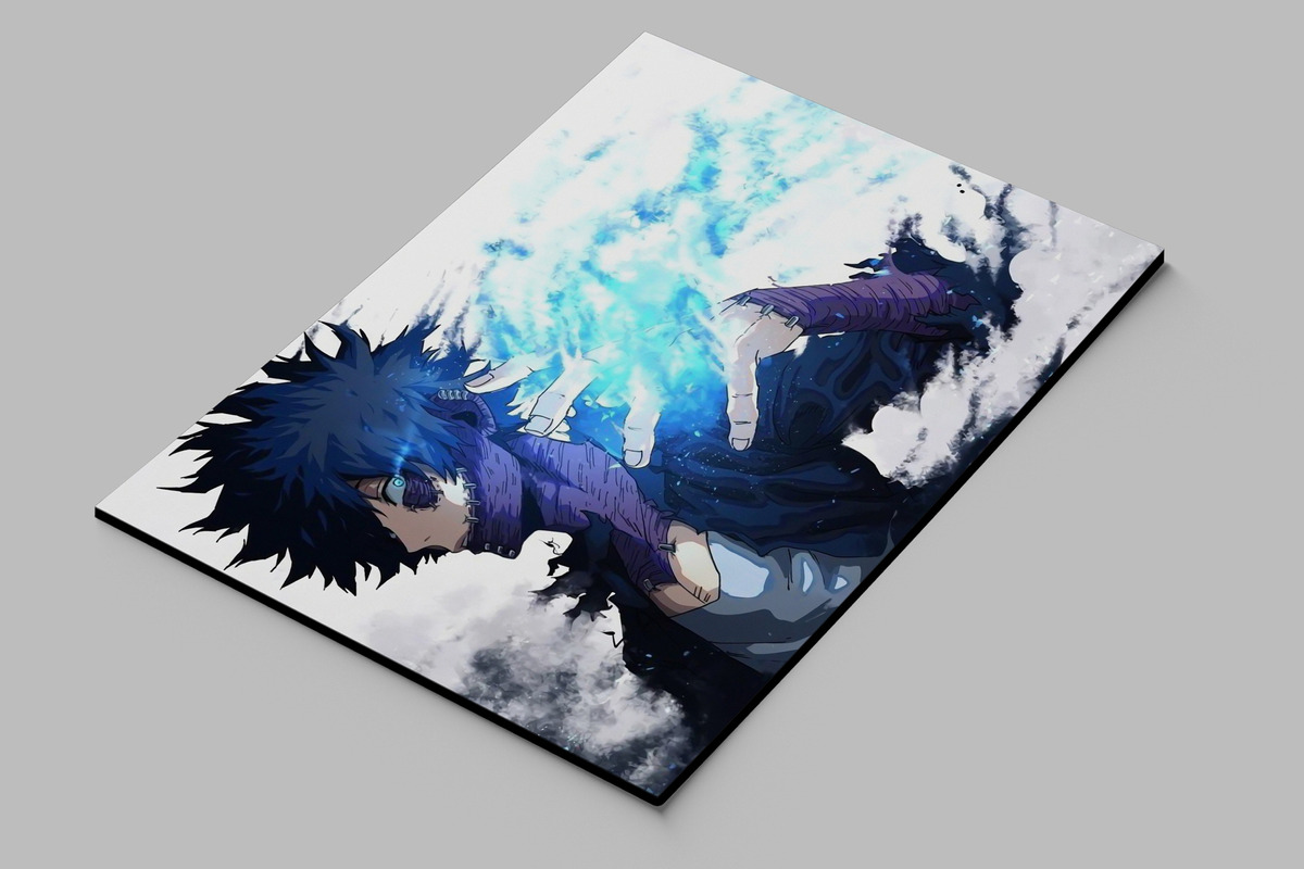 Cuadro Boku No Hero Academi 567 50x70 Mdf Memoestampados - Imagen 2