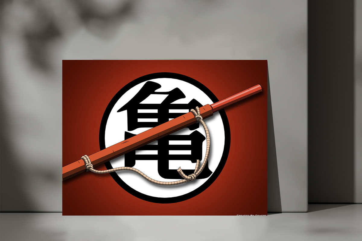 Cuadro Dragon Ball Compliant 120 70x100 Mdf Memoestampados - Imagen 3