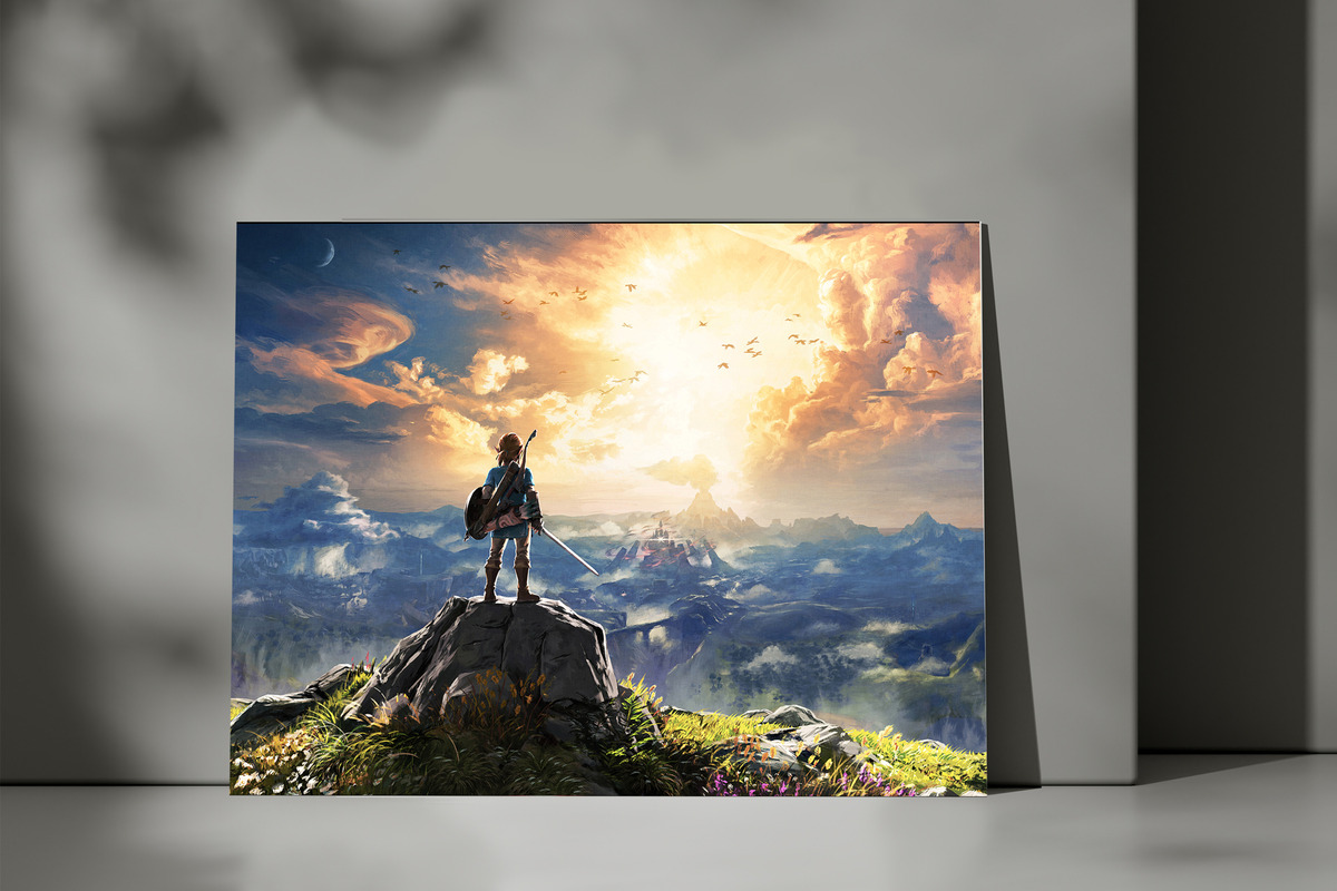 Cuadro 290 Zelda 70x100 Mdf Memoestampados - Imagen 3