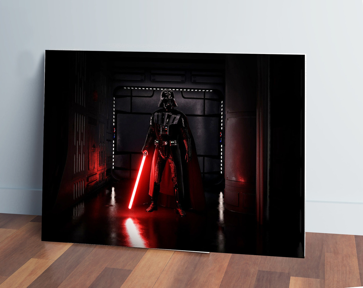 Cuadro 276 Star Wars Darth Vader 40x53 Mdf Memoestampados