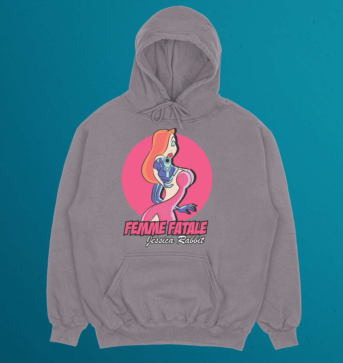 Canguro Femme Fatale Jessica Rabbit Memoestampados - Imagen 6