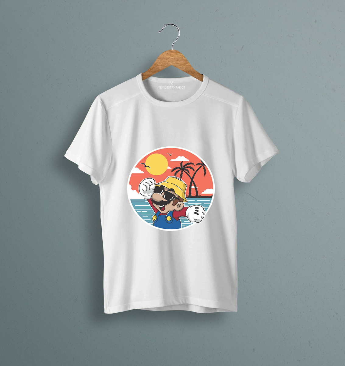 Remera: Mario Beach Memoestampados - Imagen 14