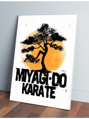 Cuadro Cobra Kai 501 50x70 Mdf Memoestampados