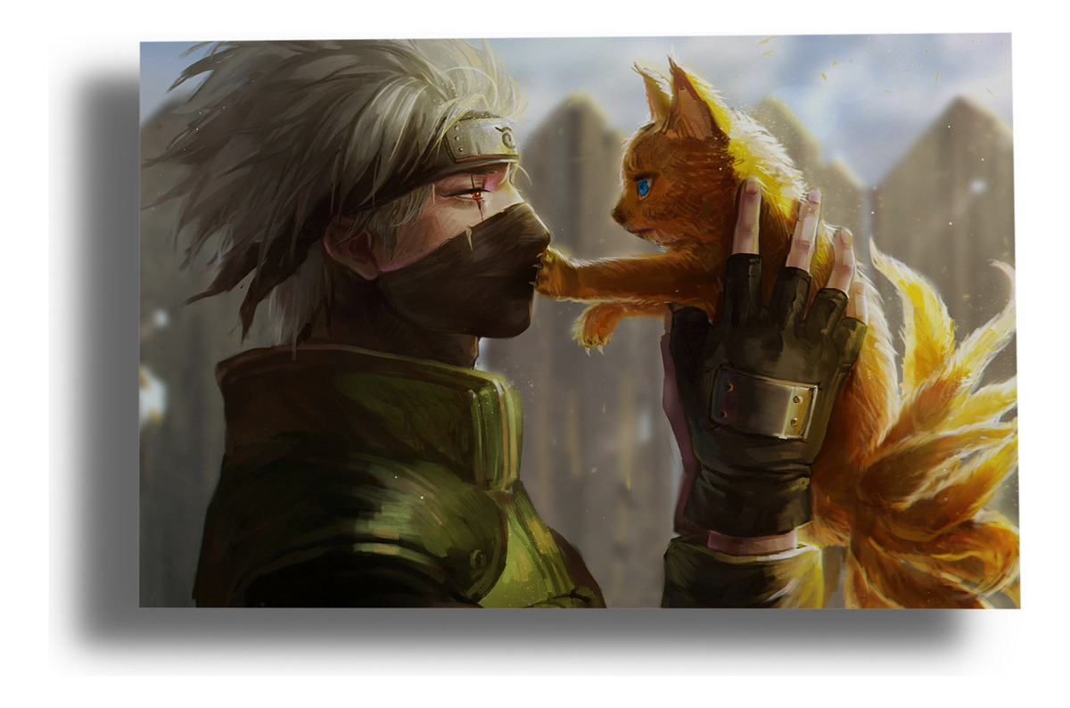 Cuadro Naruto 2 58 70x100 Mdf Memoestampados