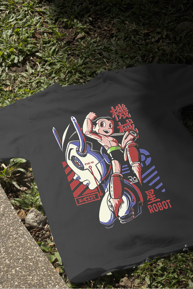 Remera: Astro Boy Robot Memoestampados - Imagen 3