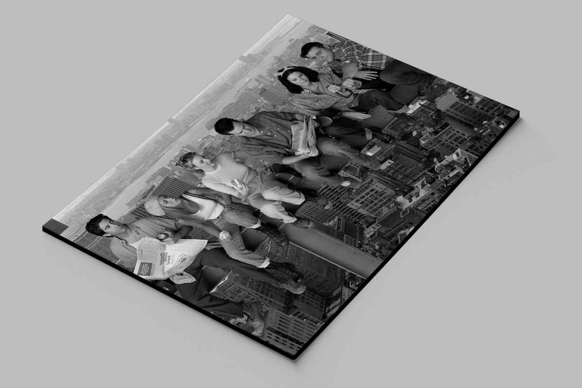 Cuadro Friends 485 30x40 Mdf Memoestampados - Imagen 2