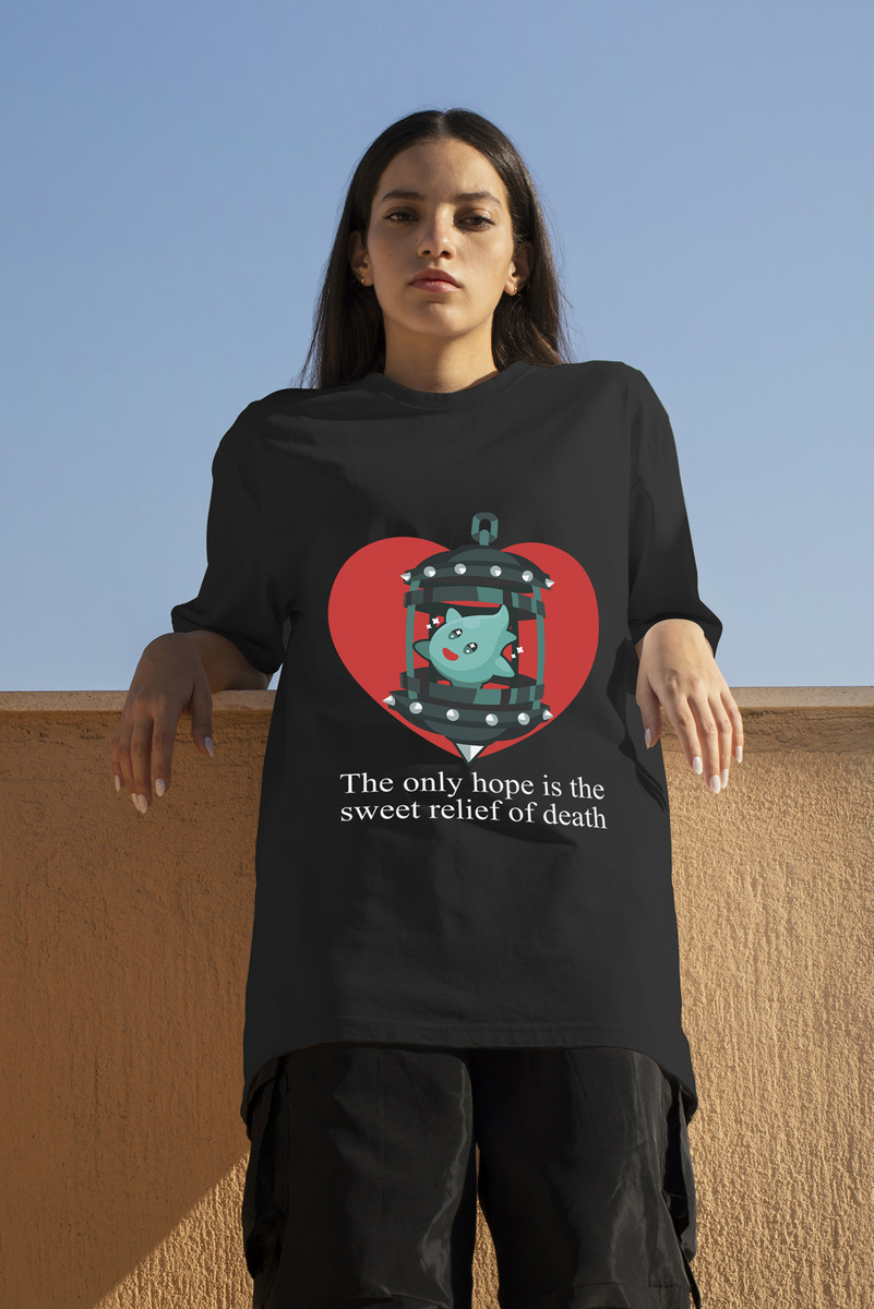 Remera: The Only Hope Is Death Memoestampados - Imagen 2
