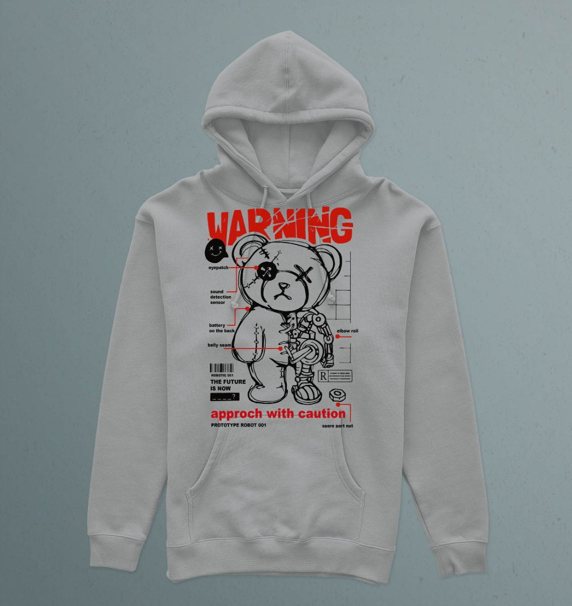 Canguro Osito Warning Memoestampados - Imagen 4