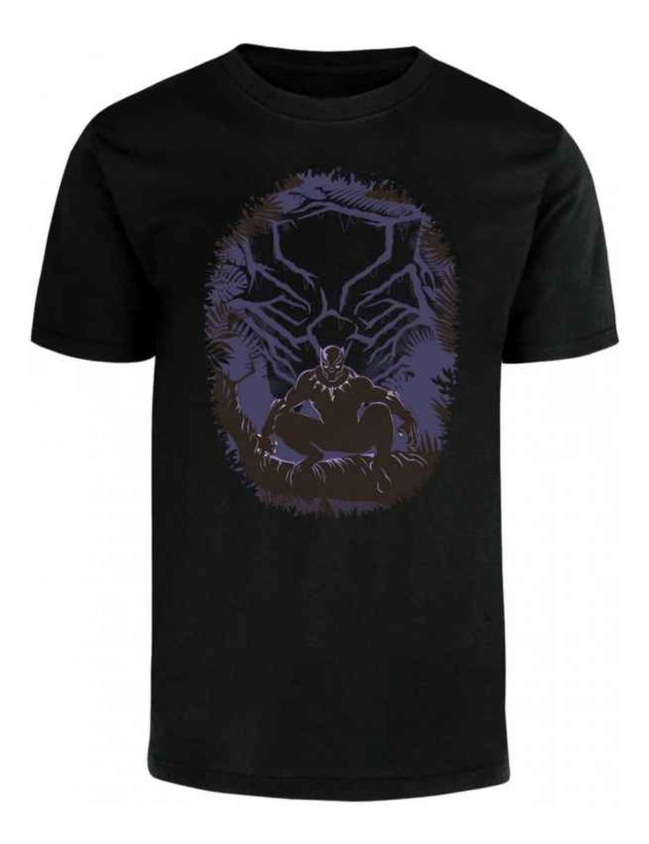 Remera: Marvel-black Panther Forest - Imagen 2