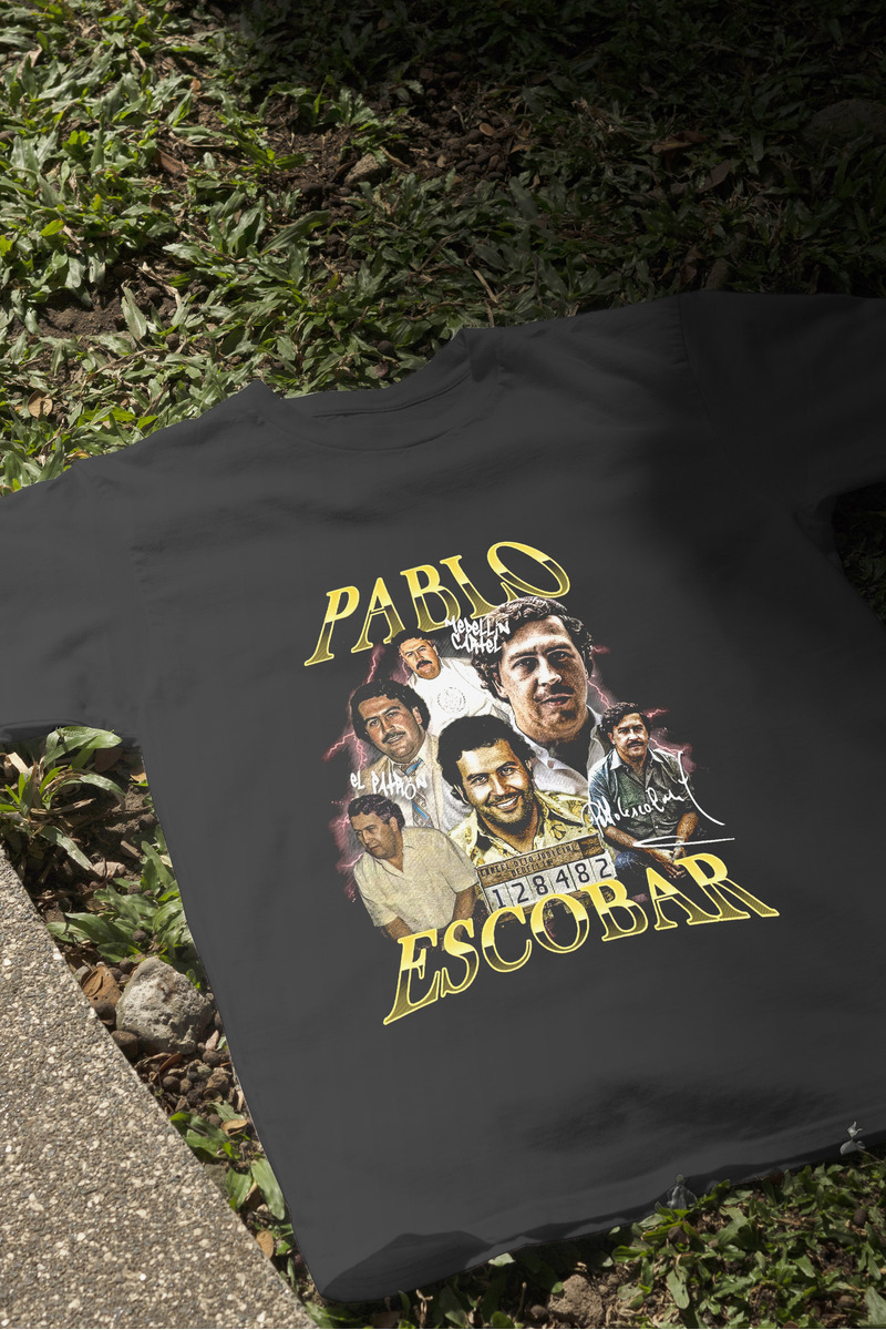 Remera: Pablo Escobar 03 Memoestampados - Imagen 3