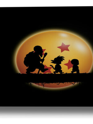 Cuadro Dragon Ball Z 185 70x100 Mdf Memoestampados