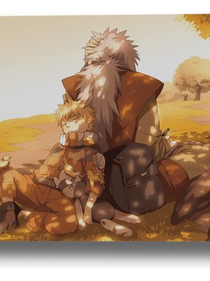 Cuadro Naruto, Jiraiya, Uzumaki 14 50x70 Mdf Memoestampados