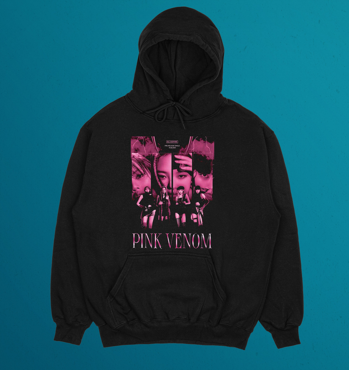 Canguro Black Pink Venomi Memoestampados