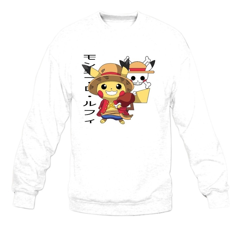 Buzo: Luffy Picachu Memoestampados - Imagen 10