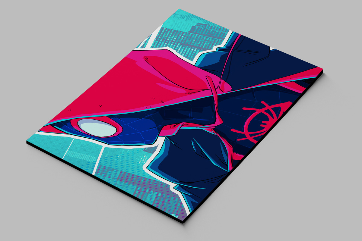 Cuadro Spider-man 389 40x53 Mdf Memoestampados - Imagen 2