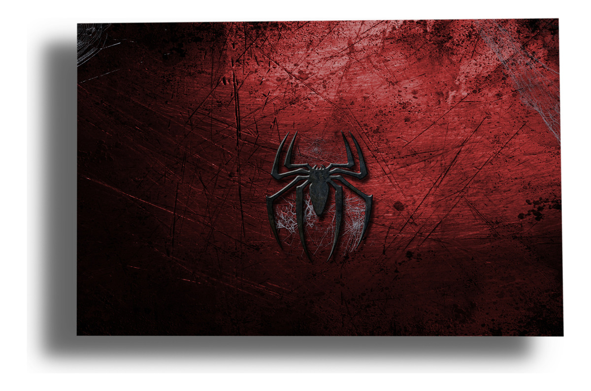 Cuadro Spiderman Marvel 609 50x70 Lienzo Memoestampados