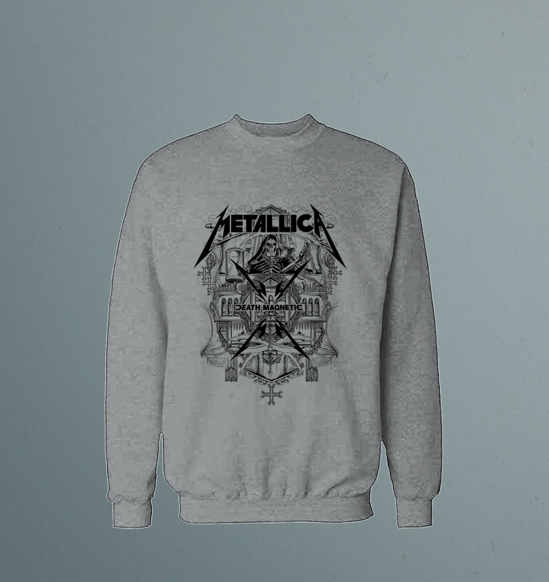 Buzo Metallica Death Magnetic Memoestampados - Imagen 3
