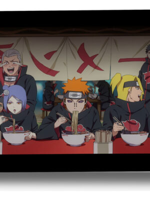 Cuadro Akatsuki, Naruto 12 40x53 Mdf Memoestampados