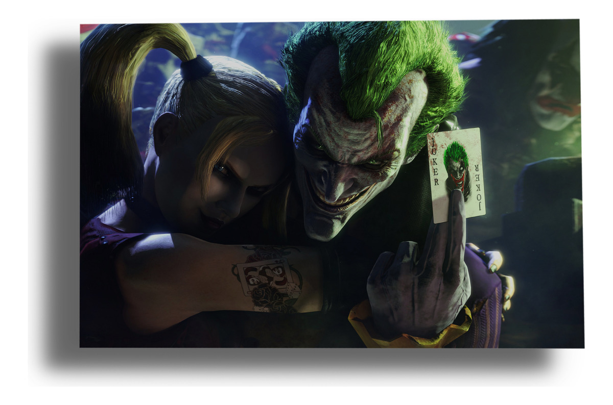 Cuadro Joker Guason 585 70x100 Mdf Memoestampados