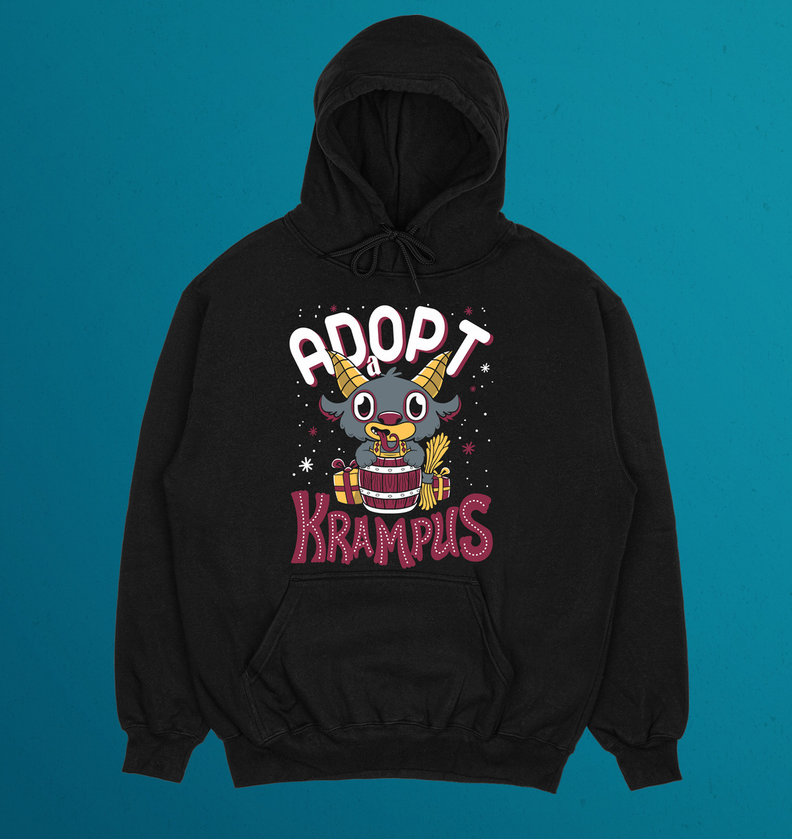 Canguro Adopt A Krampus Memoestampados - Imagen 2