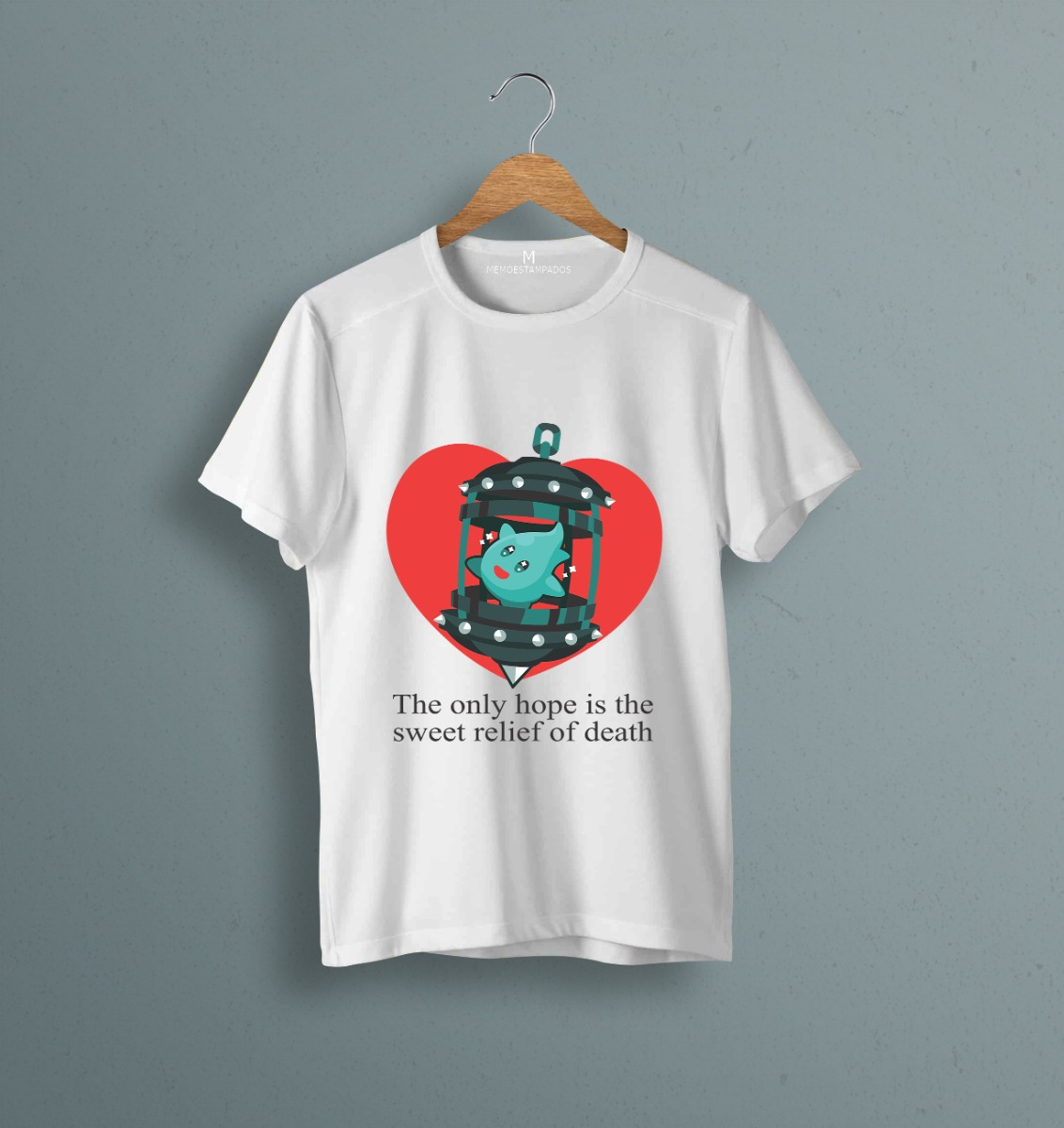 Remera: The Only Hope Is Death Memoestampados - Imagen 23