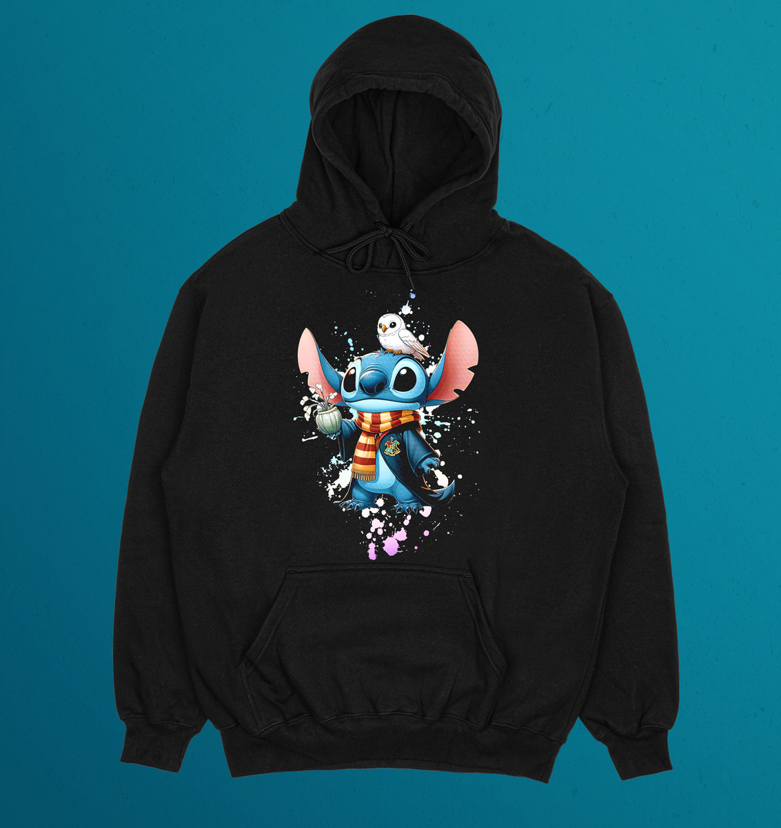 Canguro Stitch Hogwarts Memoestampados - Imagen 4