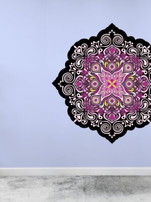 Vinilo Impreso Y Troquelado. Diseño Mandala 6 Tamaño 70 Cm,