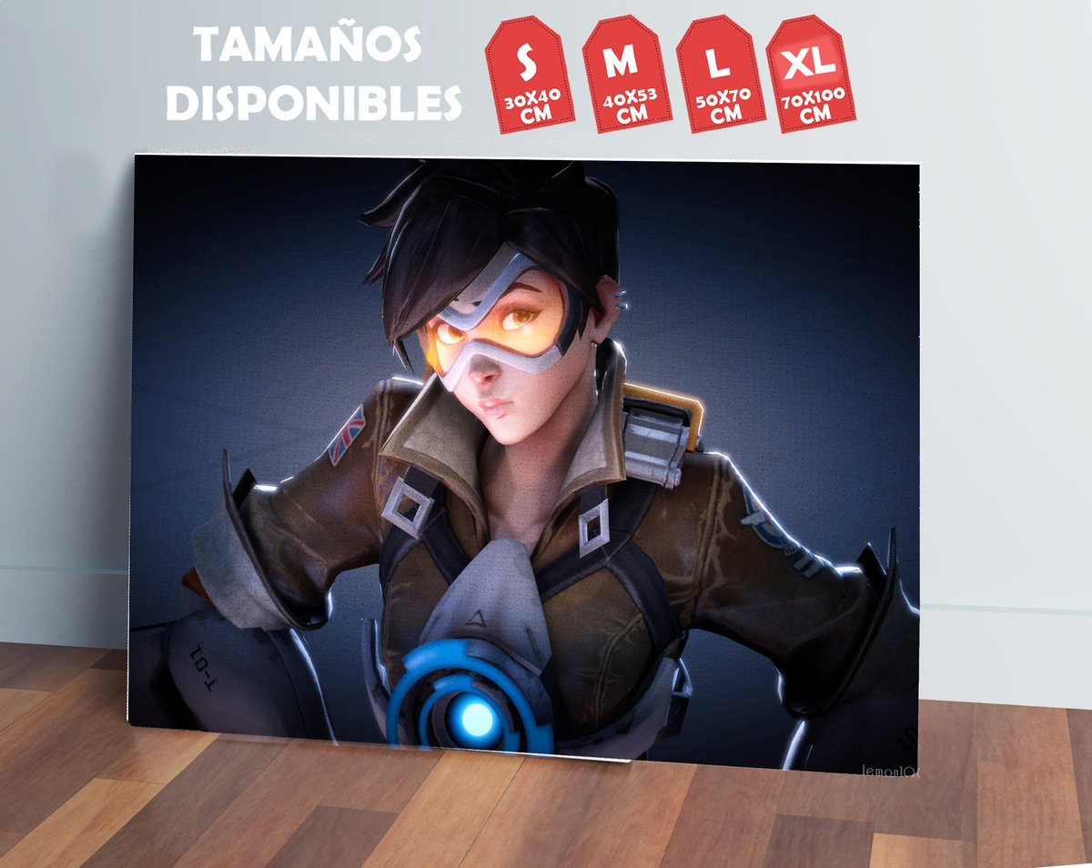Cuadro Overwatch 50x70 Mdf Memoestampados - Imagen 3