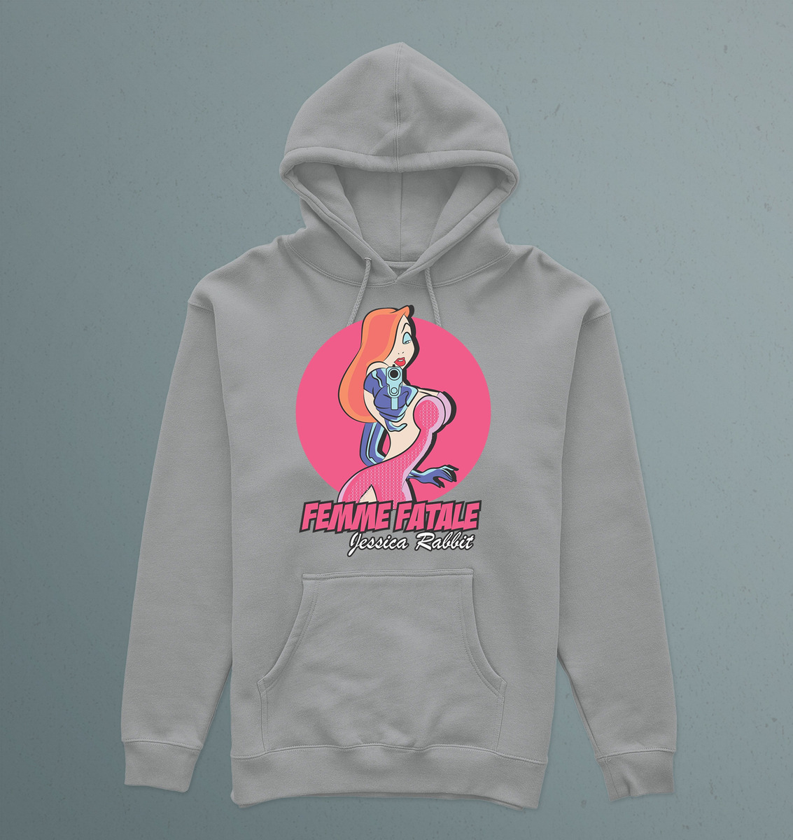 Canguro Femme Fatale Jessica Rabbit Memoestampados - Imagen 8