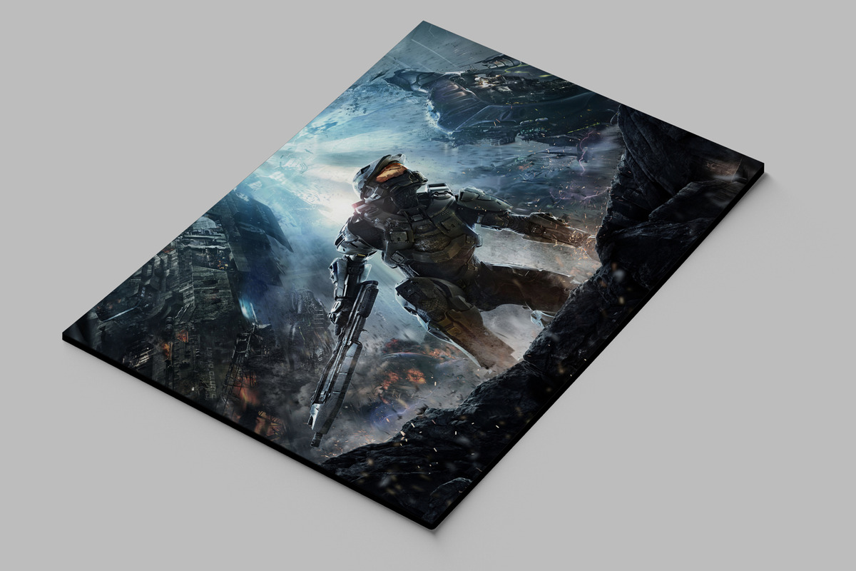 Cuadro Halo 374 70x100 Mdf Memoestampados - Imagen 2