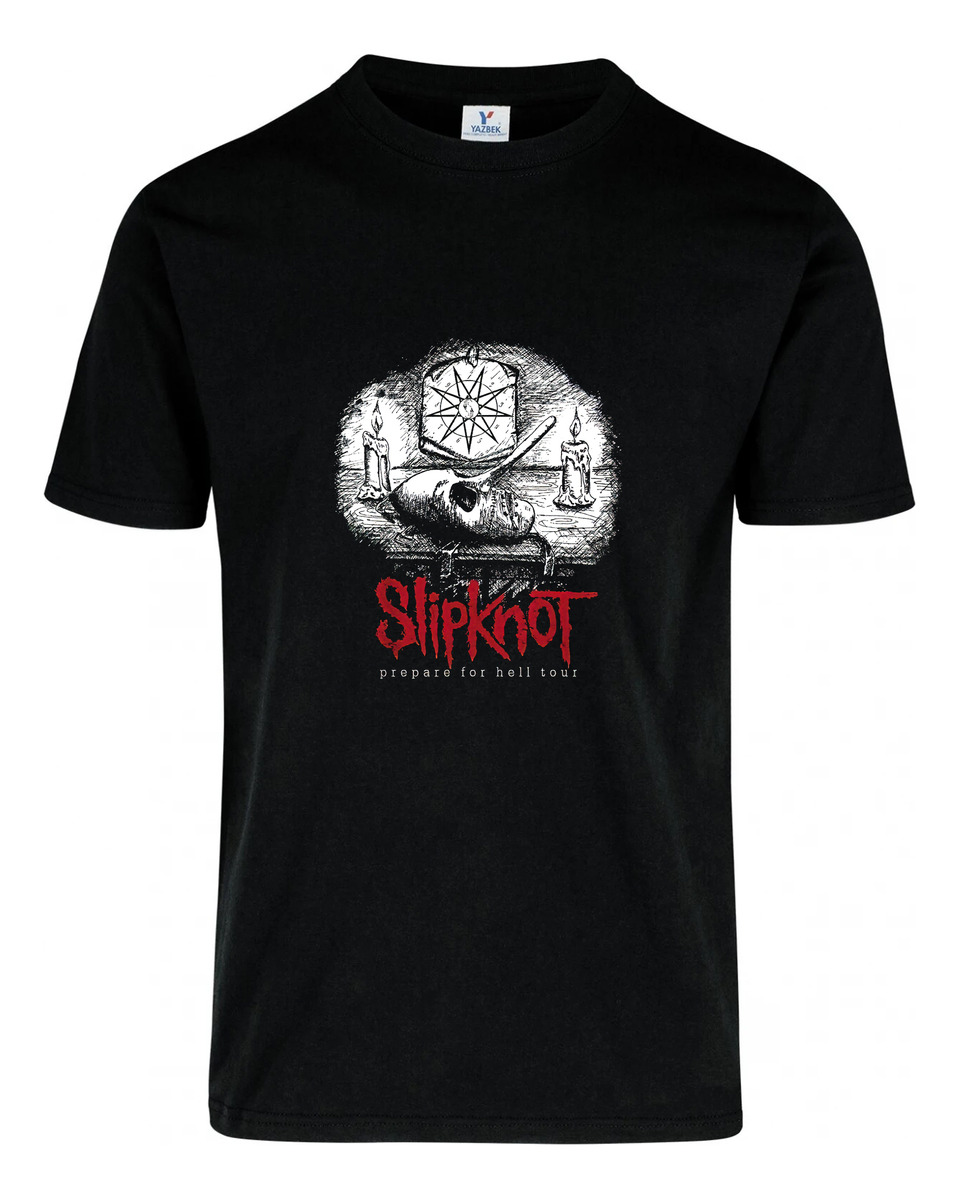 Remera: Slipknot Prepare For Hell Tour Memoestampados - Imagen 2