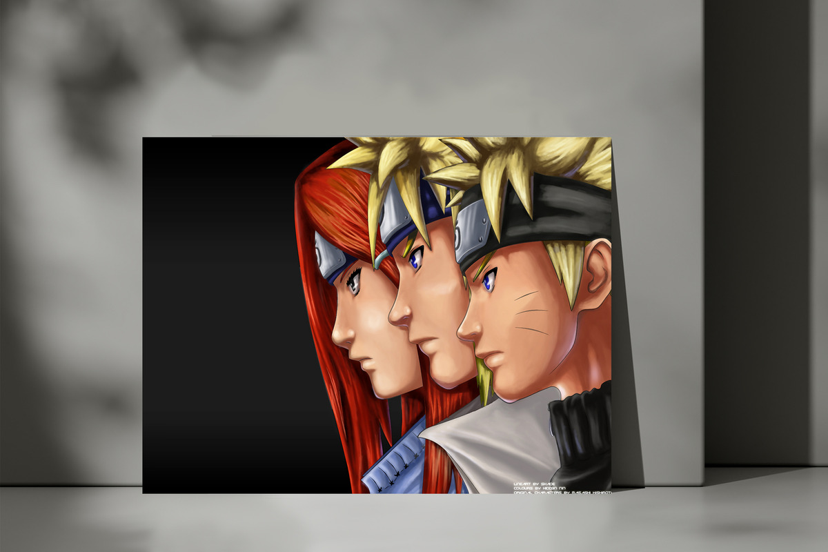 Cuadro Naruto 458 70x100 Mdf Memoestampados - Imagen 3