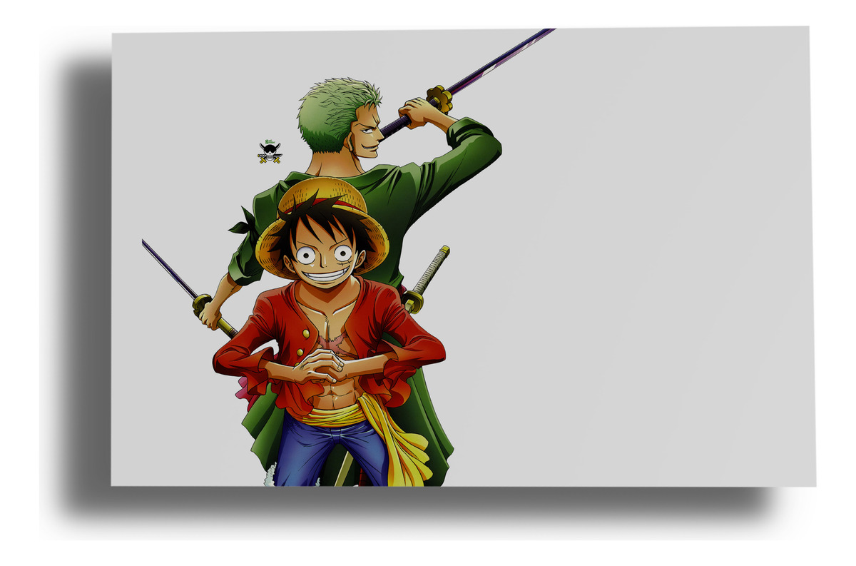 Cuadro 223 One Piece 40x53 Mdf Memoestampados