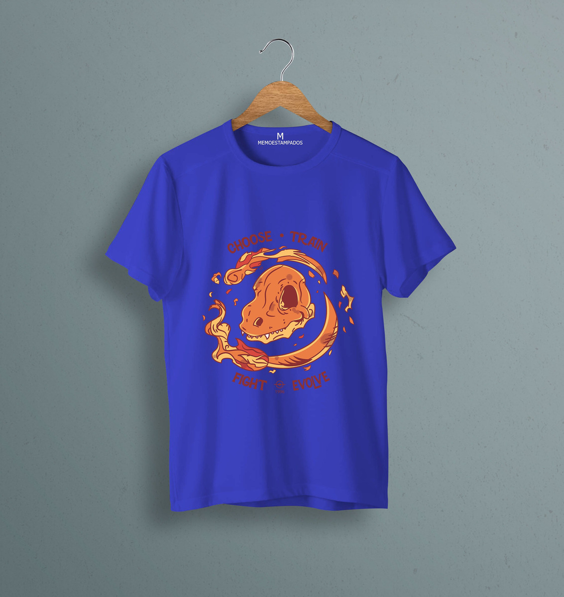 Remera: Charmander Skull Memoestampados - Imagen 10