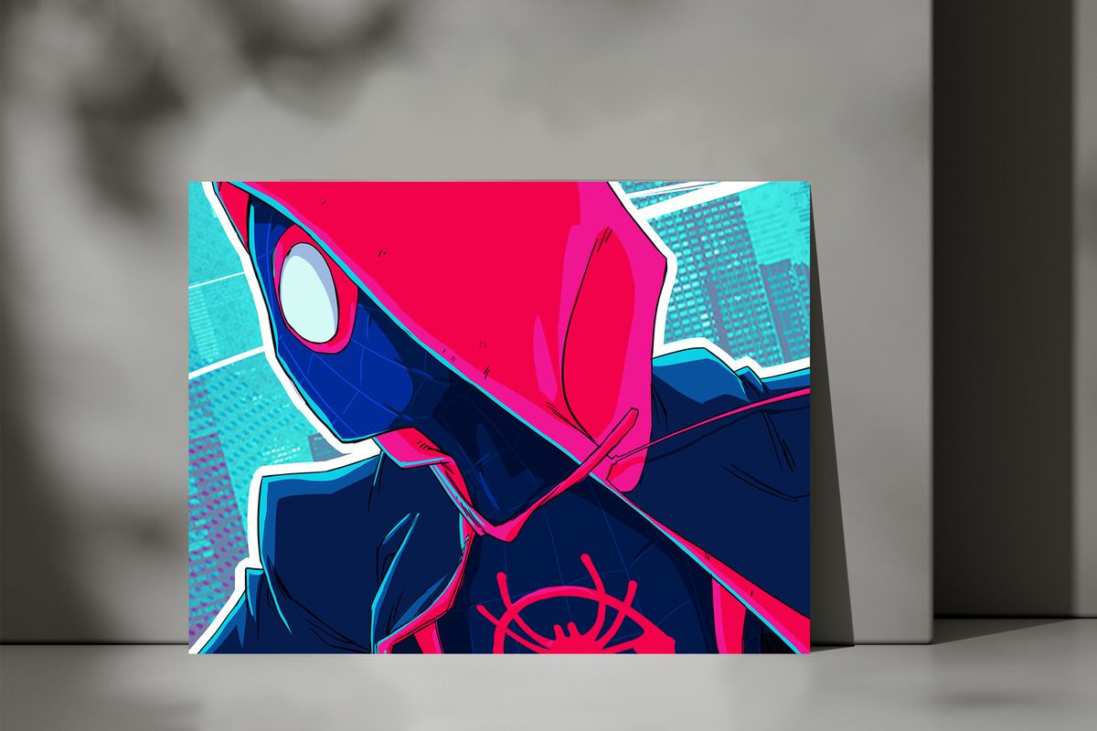 Cuadro Spider-man 389 40x53 Mdf Memoestampados - Imagen 3