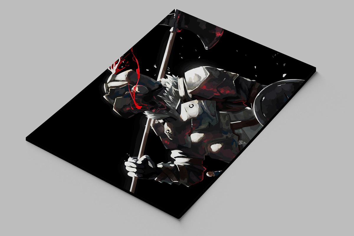 Cuadro Goblin Slayer 580 40x53 Mdf Memoestampados - Imagen 2